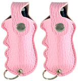 1/2 oz. Pepper Spray with Grip Holster and Keychain Attachment - Safety Twist Lock Glow Trigger - Maximum Strength 10% OC Formula - Self Defense Personal Protection