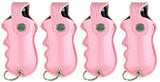 1/2 oz. Pepper Spray with Grip Holster and Keychain Attachment - Safety Twist Lock Glow Trigger - Maximum Strength 10% OC Formula - Self Defense Personal Protection