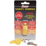 Secure FOX40 Safety Whistle - Yellow