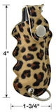 Pepper Defense® Brand Self-Defense Spray | .5 Oz. Unit | Leopard Style Holster