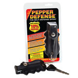 Pepper Defense® Brand Self-Defense Spray | 1/2 oz. Unit | Black Holster
