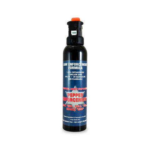 Pepper Enforcement® Splatter Stream Pepper Spray – 9 oz. Canister