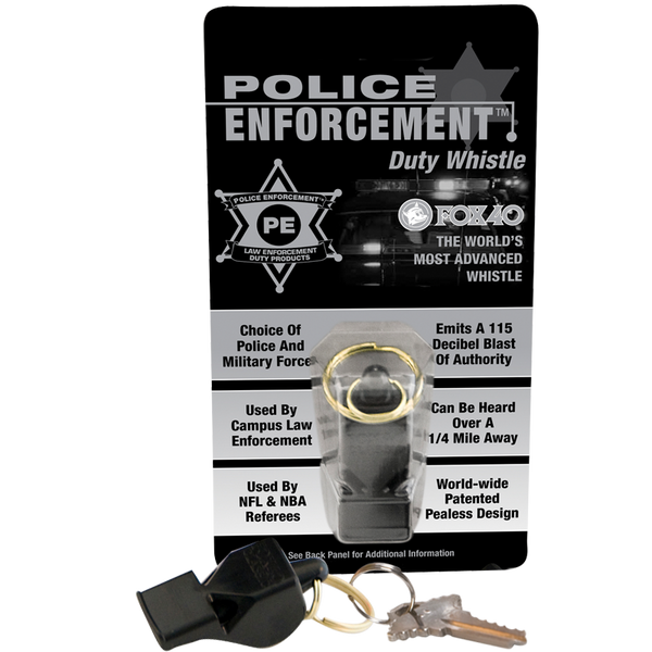 Secure® Safety Whistles with Keyring – Pepper Enforcement