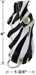 Pepper Defense® Brand Self-Defense Spray | .5 Oz. Unit | Zebra Style Holster