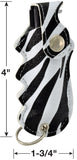 Pepper Defense® Brand Self-Defense Spray | .5 Oz. Unit | Zebra Style Holster