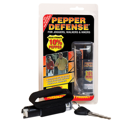 Pepper Defense® Brand Self-Defense Pepper Spray for Jogging, Walking and Hiking