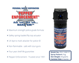 Pepper Enforcement® Fogger Pepper Spray - 2 oz. Flip-Top